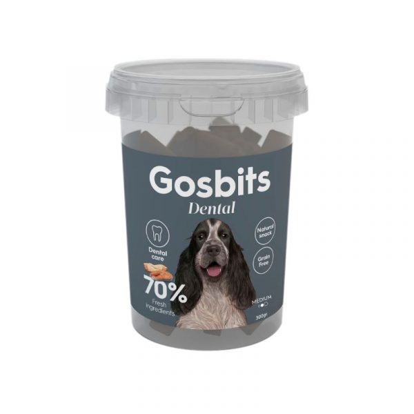 Gosbits-natural-snack-dental-medium tienda de animales mascotia