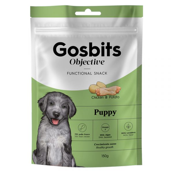 Gosbits-objective-snack-puppy tienda de animales mascotia